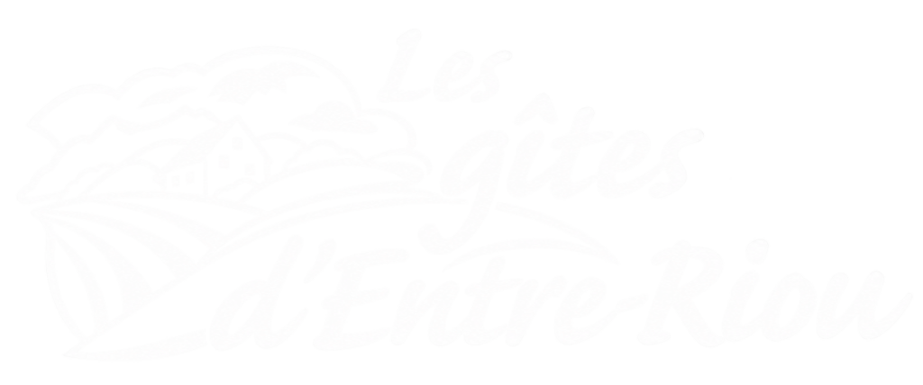 Logo Blanc des Gîtes Entre Riou à Saint-Bonnet en Champsaur