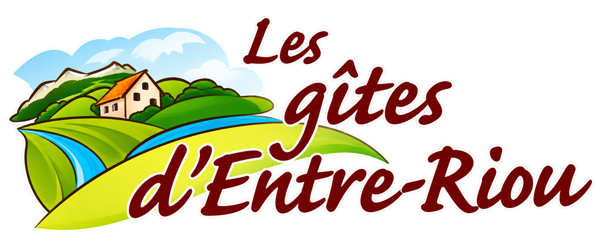 Logo des Gîtes Entre Riou à Saint-Bonnet en Champsaur