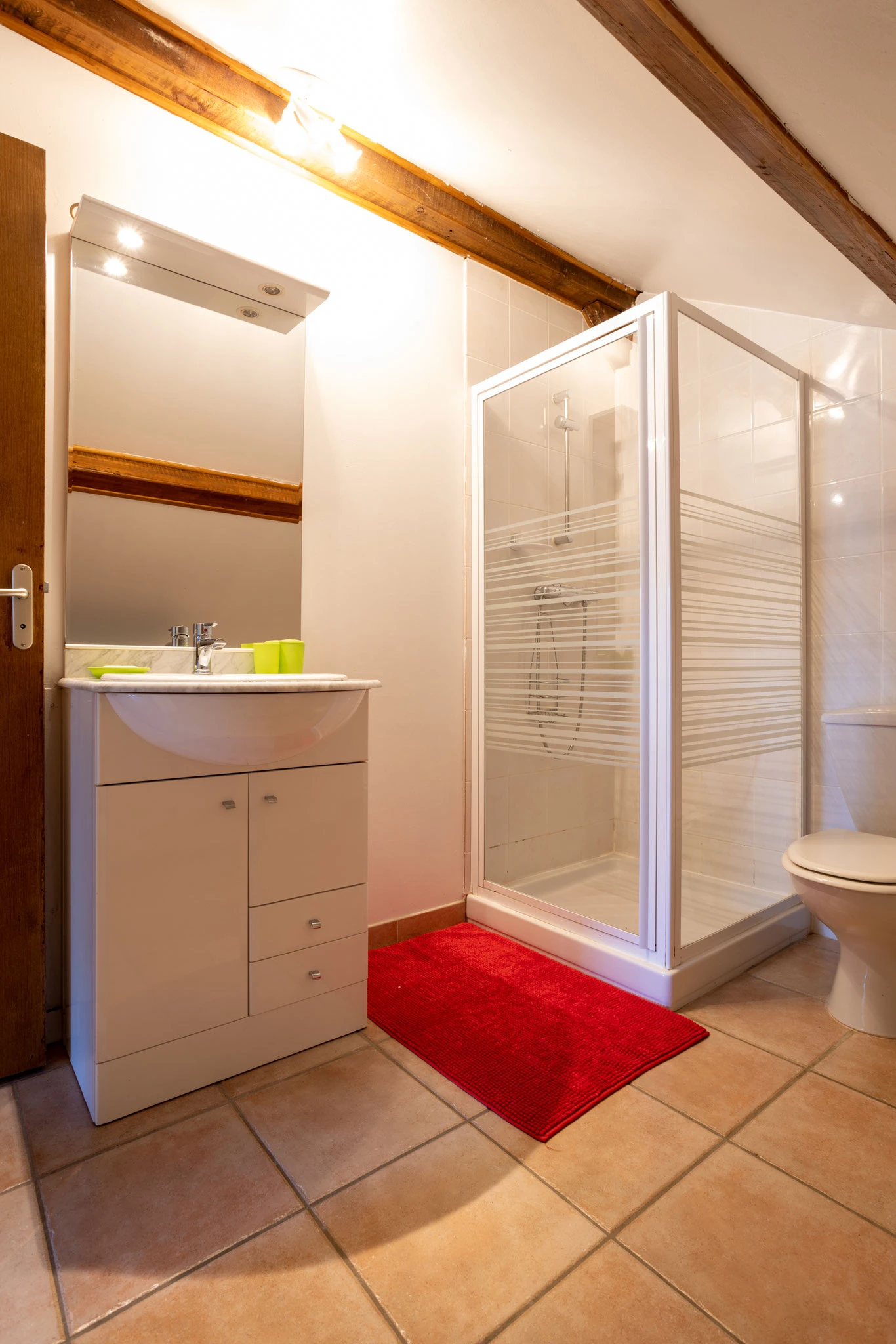 Salle de bain du Gîte le Queyrel à Saint-Bonnet en Champsaur
